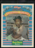 1991 Kellogg's Corn Flakes Baseball Greats #2 Hank Aaron