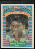 1991 Kellogg's Corn Flakes Baseball Greats #6 Harmon Killebrew