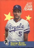 1986 Fleer #3 George Brett Fleer All-Star Team