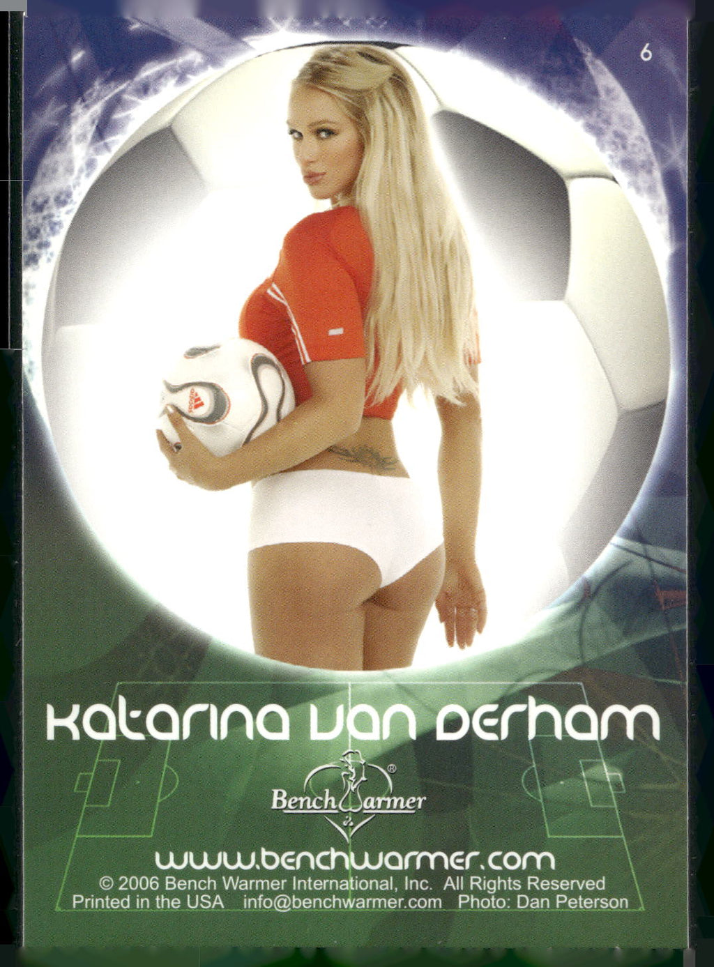2006 Bench Warmer World Cup #6 Katarina Van Derham
