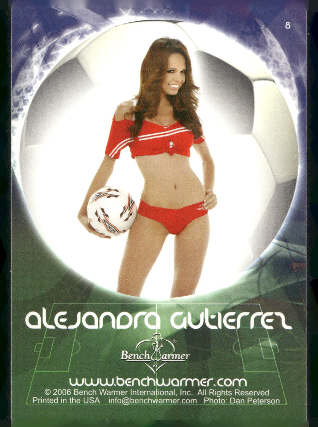 2006 Bench Warmer World Cup #8 Alejandra Gutierrez