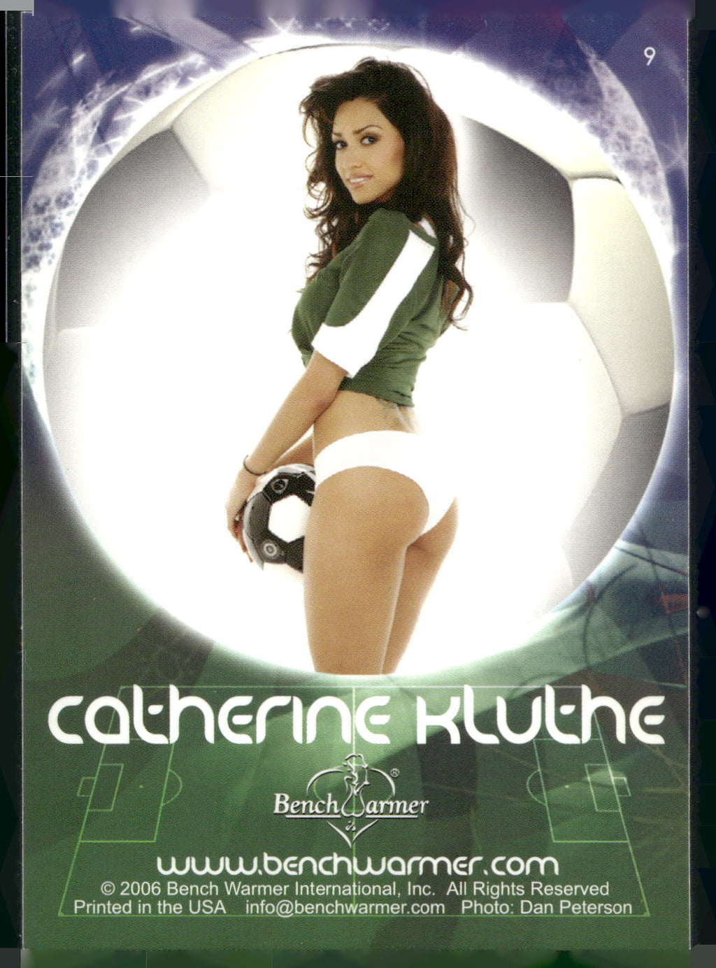 2006 Bench Warmer World Cup #9 Catherine Kluthe