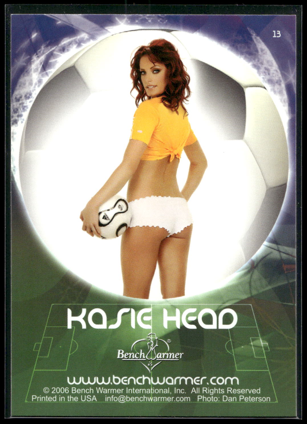 2006 Bench Warmer World Cup #13 Kasie Head