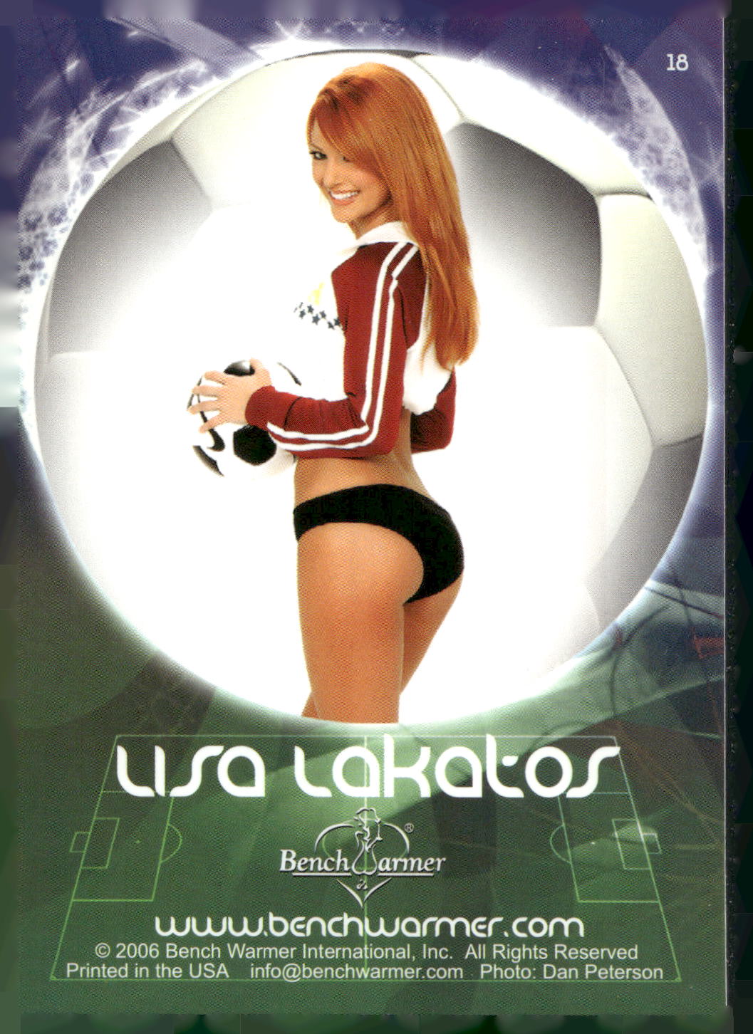 2006 Bench Warmer World Cup #18 Lisa Lakatos