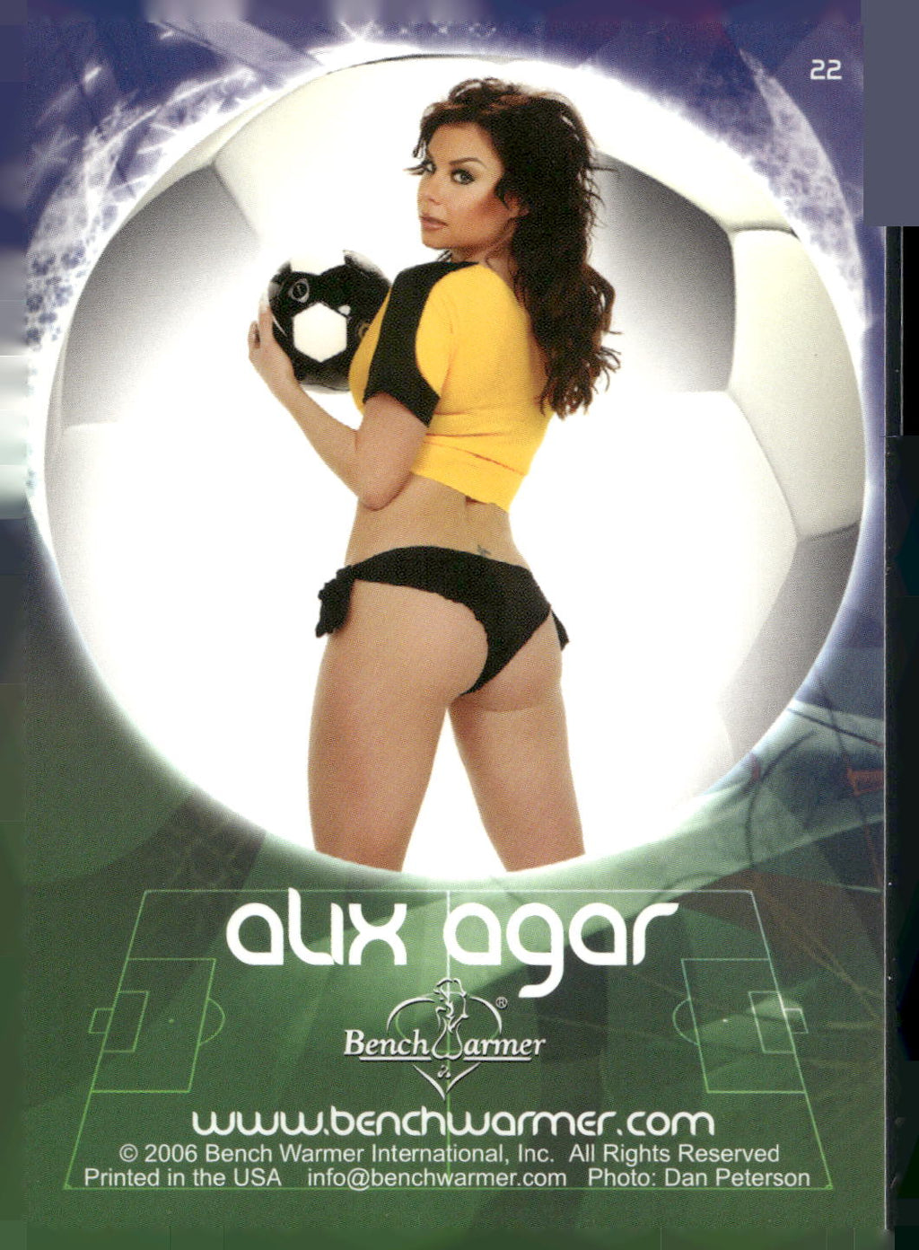 2006 Bench Warmer World Cup #22 Alix Agar
