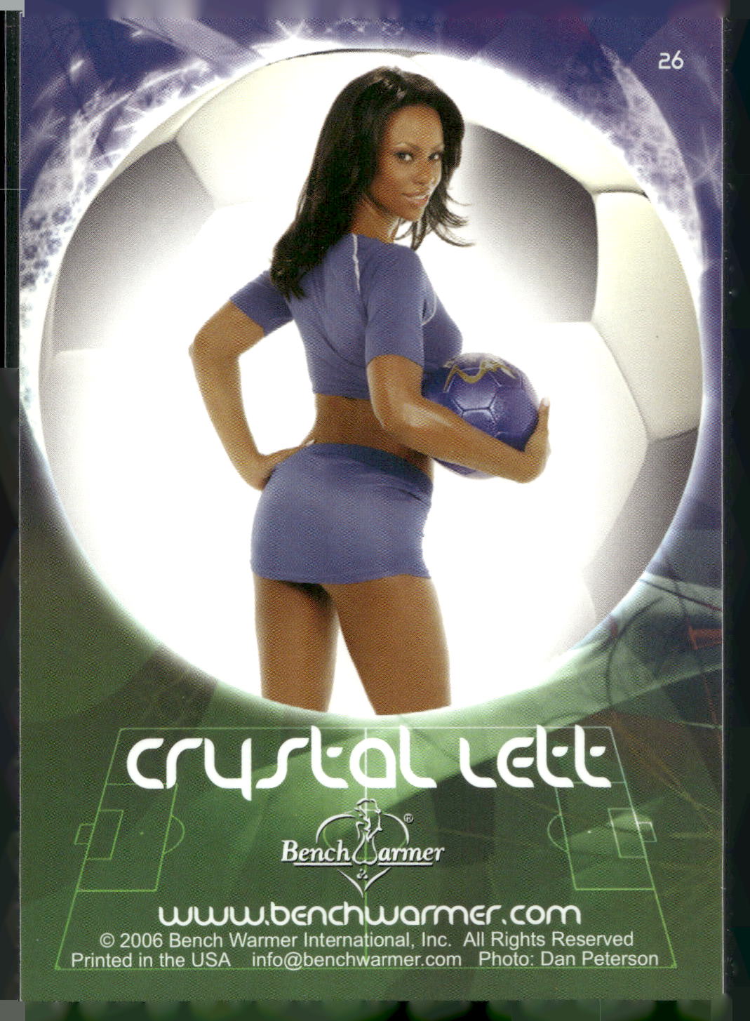 2006 Bench Warmer World Cup #26 Crystal Lett