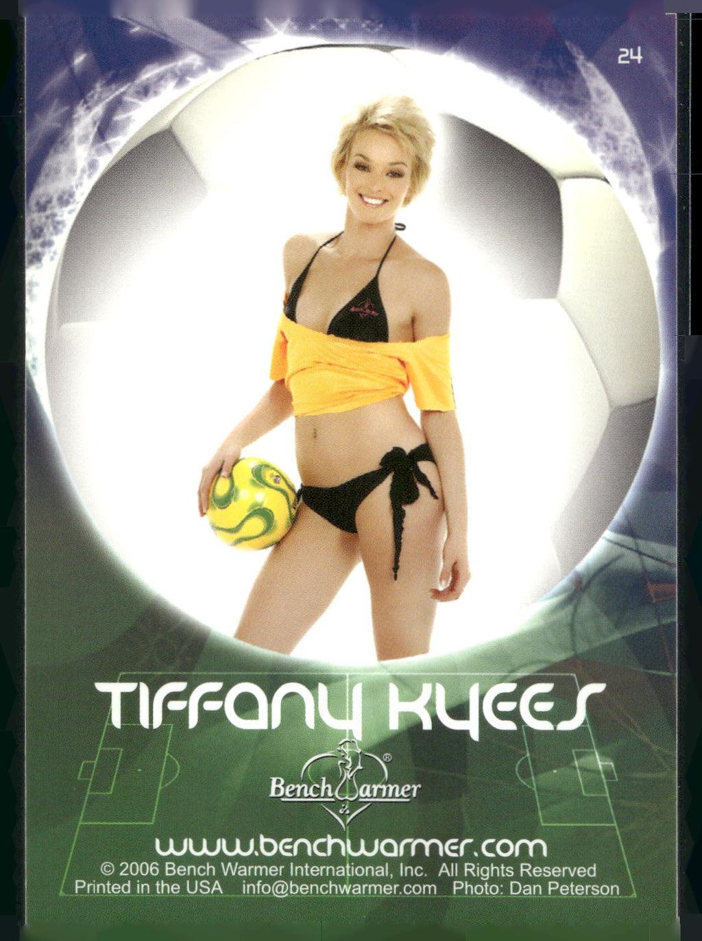 2006 Bench Warmer World Cup #24 Tiffany Kyees