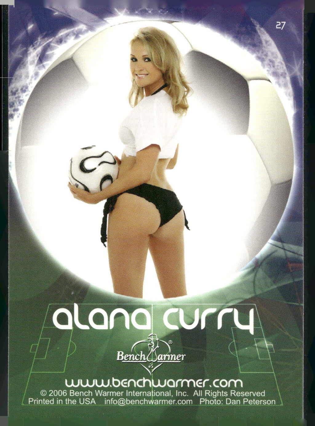 2006 Bench Warmer World Cup #27 Alana Curry