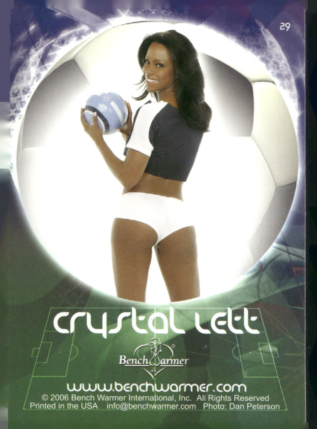 2006 Bench Warmer World Cup #29 Crystal Lett