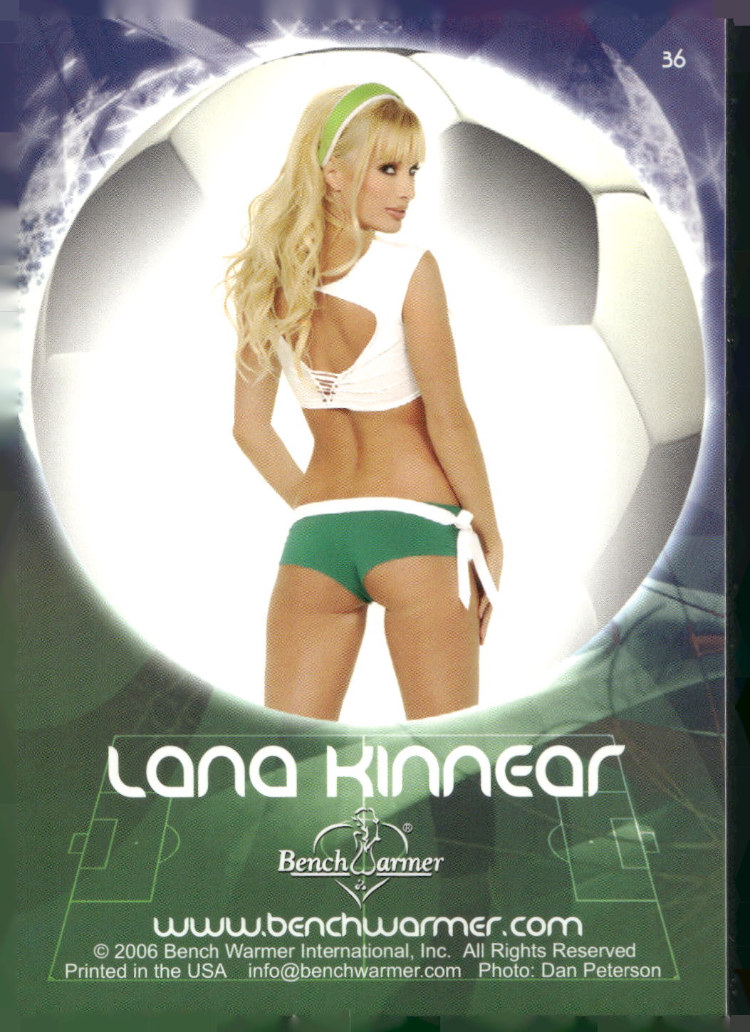 2006 Bench Warmer World Cup #36 Lana Kinnear