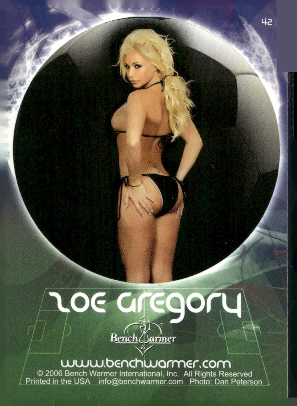 2006 Bench Warmer World Cup #42 Zoe Gregory