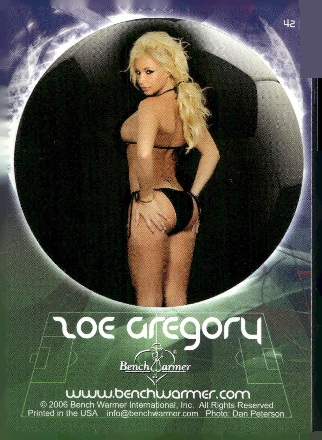 2006 Bench Warmer World Cup #42 Zoe Gregory