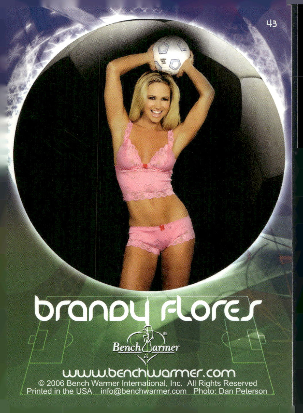 2006 Bench Warmer World Cup #43 Brandy Flores