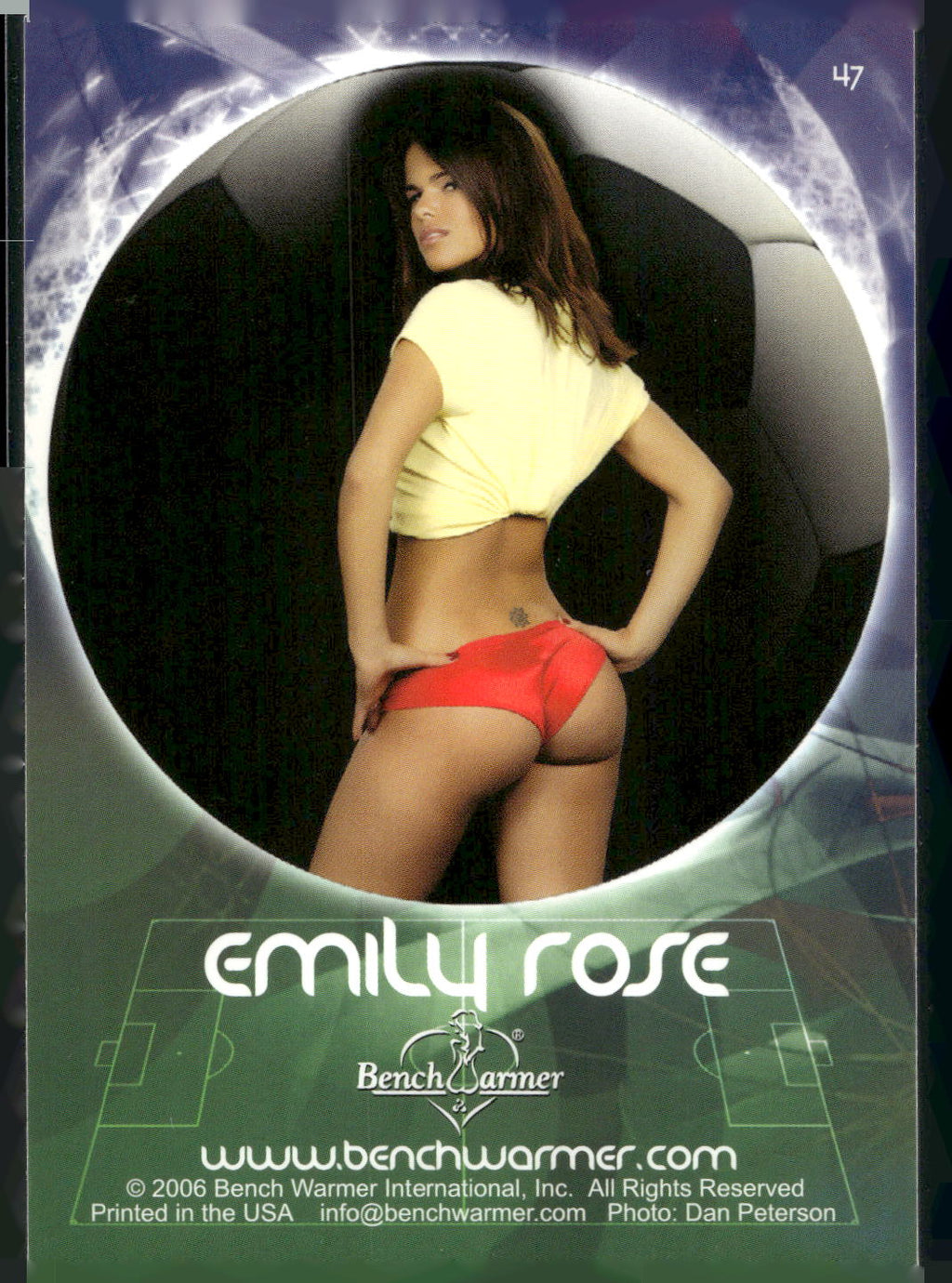 2006 Bench Warmer World Cup #47 Emily Rose