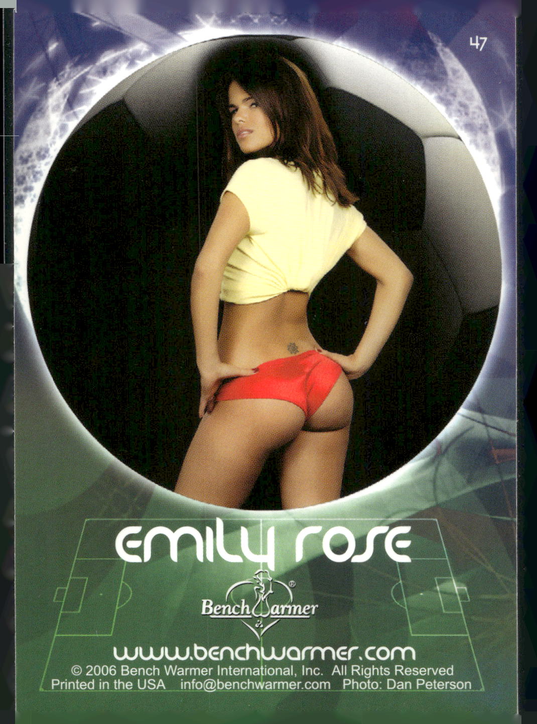 2006 Bench Warmer World Cup #47 Emily Rose