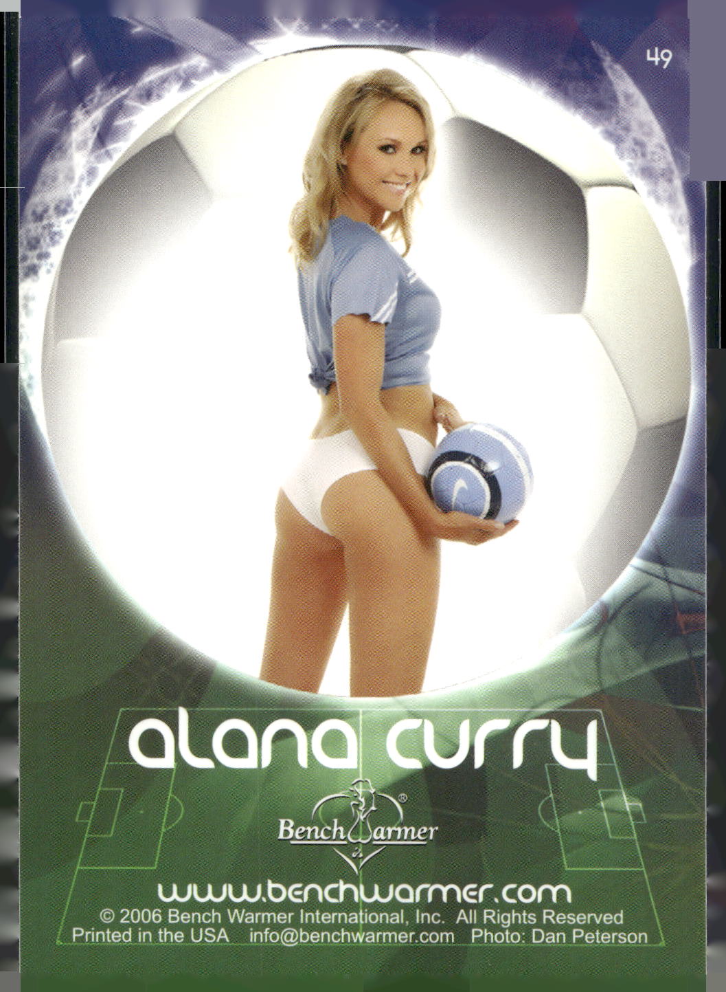 2006 Bench Warmer World Cup #49 Alana Curry