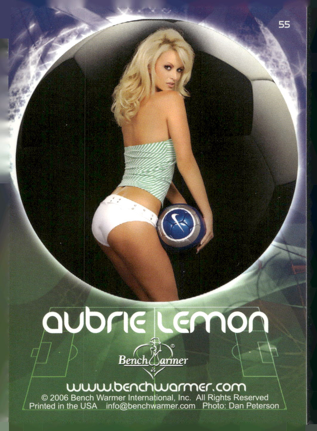 2006 Bench Warmer World Cup #55 Aubrie Lemon