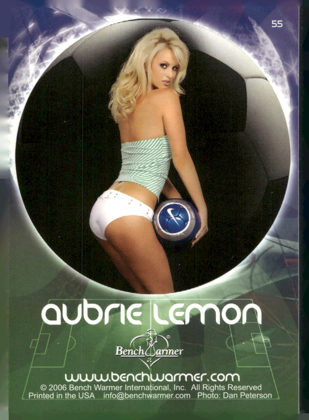 2006 Bench Warmer World Cup #55 Aubrie Lemon