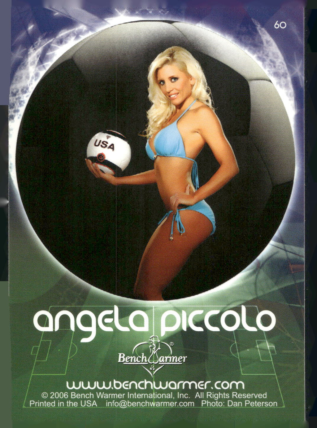 2006 Bench Warmer World Cup #60 Angela Piccolo