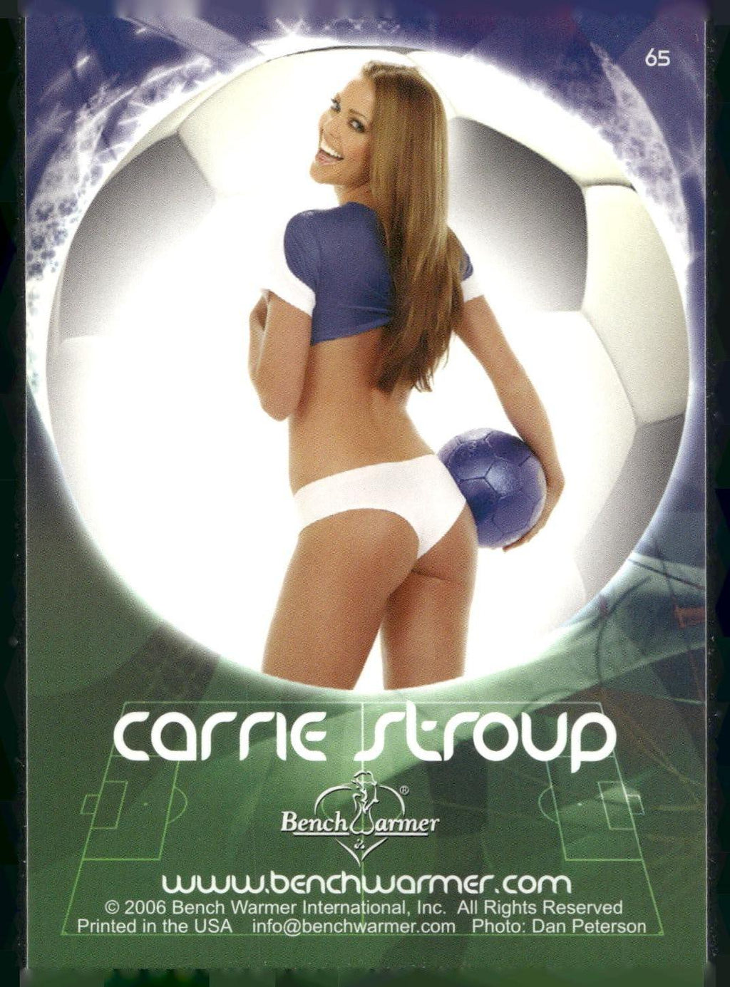 2006 Bench Warmer World Cup #65 Carrie Stroup