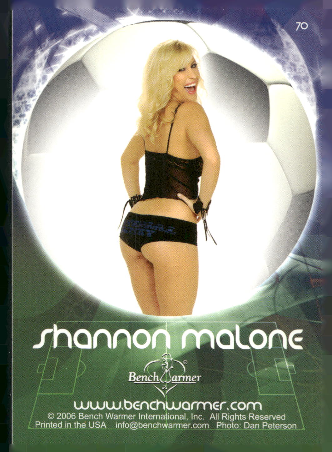 2006 Bench Warmer World Cup #70 Shannon Malone