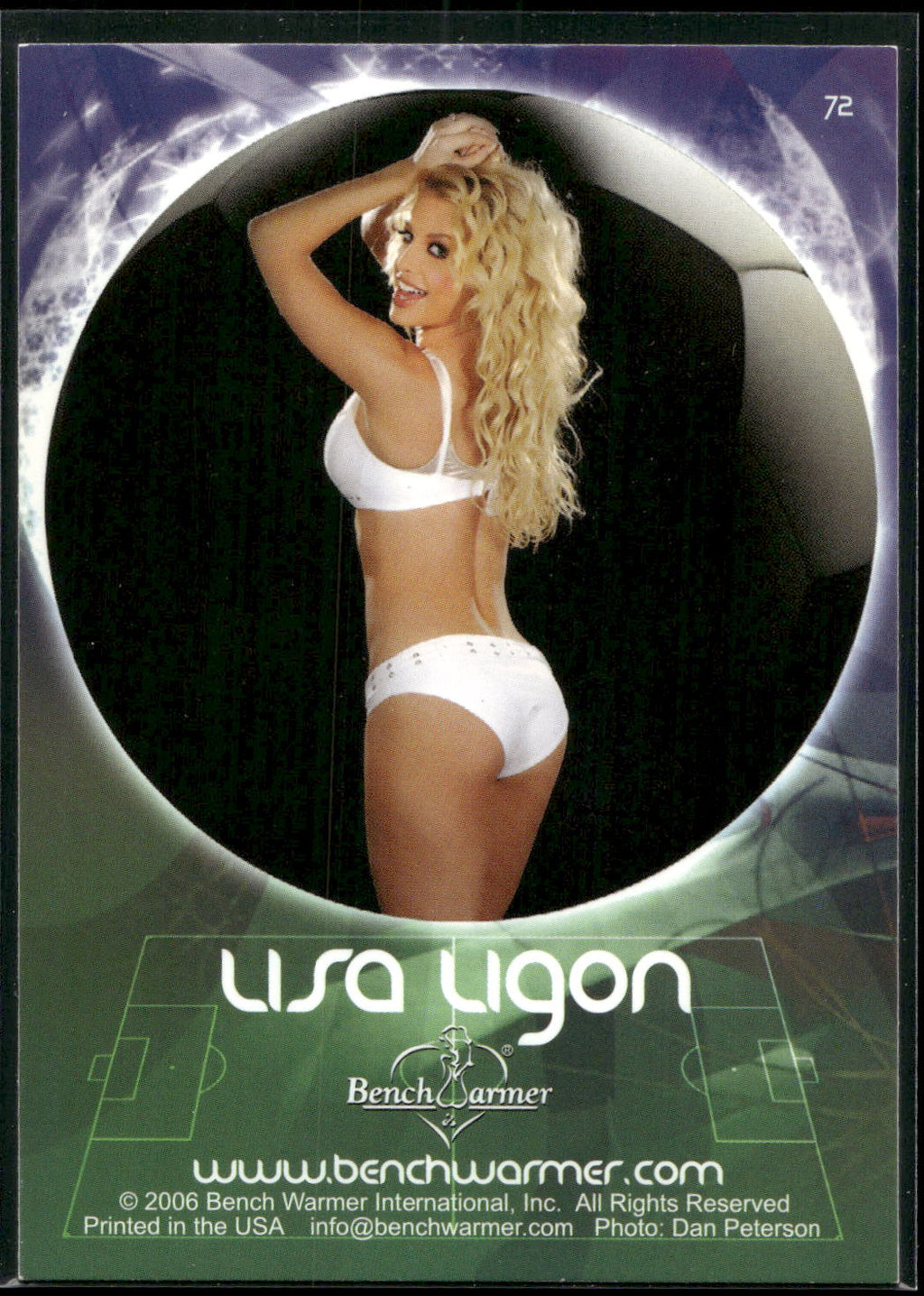2006 Bench Warmer World Cup #72 Lisa Ligon