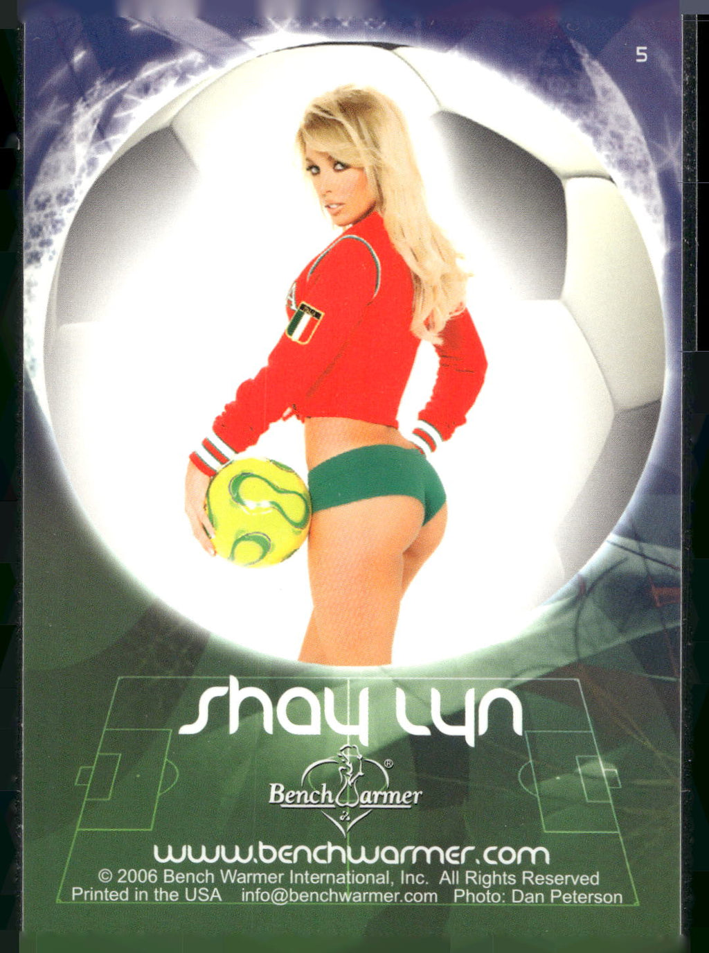 2006 Bench Warmer World Cup #5 Shay Lyn
