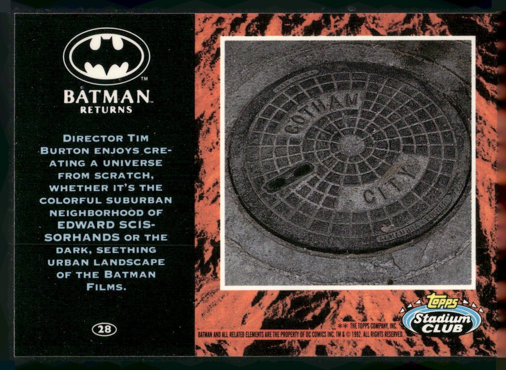 1992 Stadium Club Batman Returns #28 Catwomen