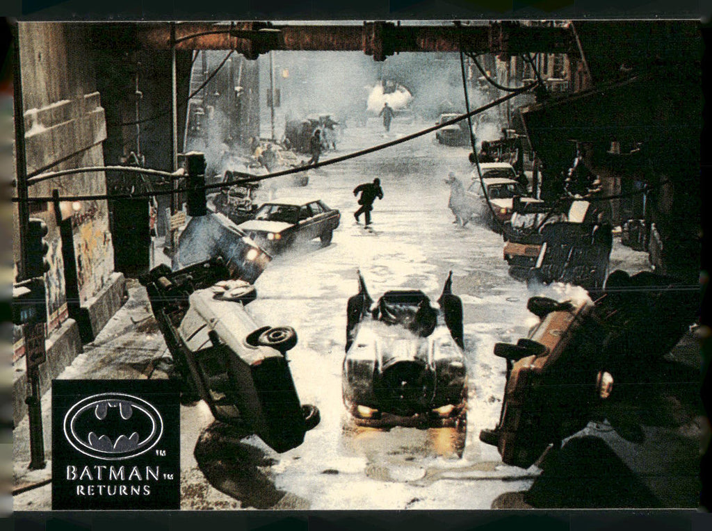1992 Stadium Club Batman Returns #29 Gotham City Streets