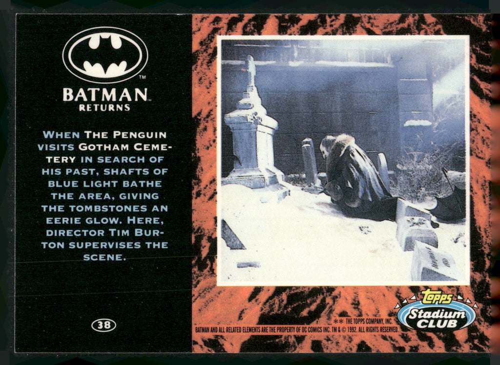 1992 Stadium Club Batman Returns #38 Penguin