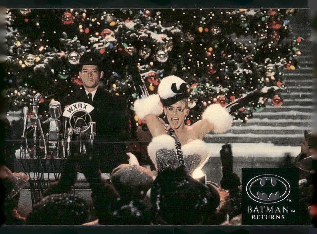 1992 Stadium Club Batman Returns #39 Gotham Speach