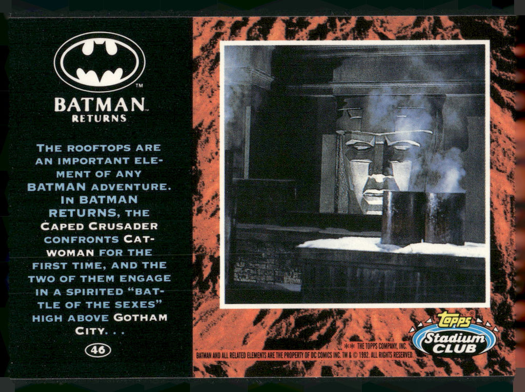 1992 Stadium Club Batman Returns #46 Catwomen