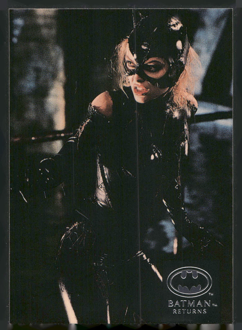 1992 Stadium Club Batman Returns #3 Catwomen