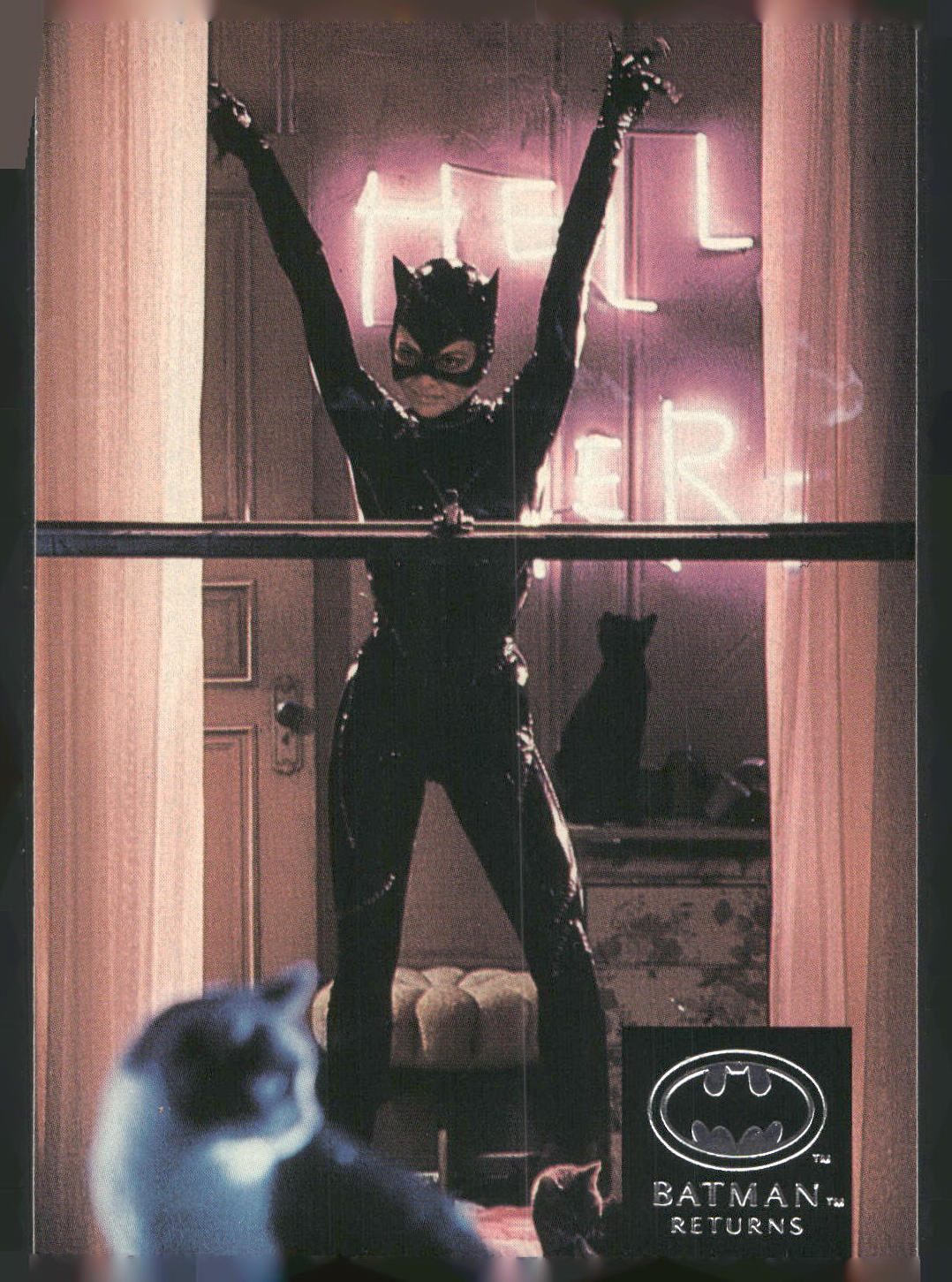 1992 Stadium Club Batman Returns #13 Catwoman
