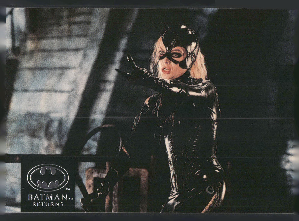 1992 Stadium Club Batman Returns #16 Catwomen