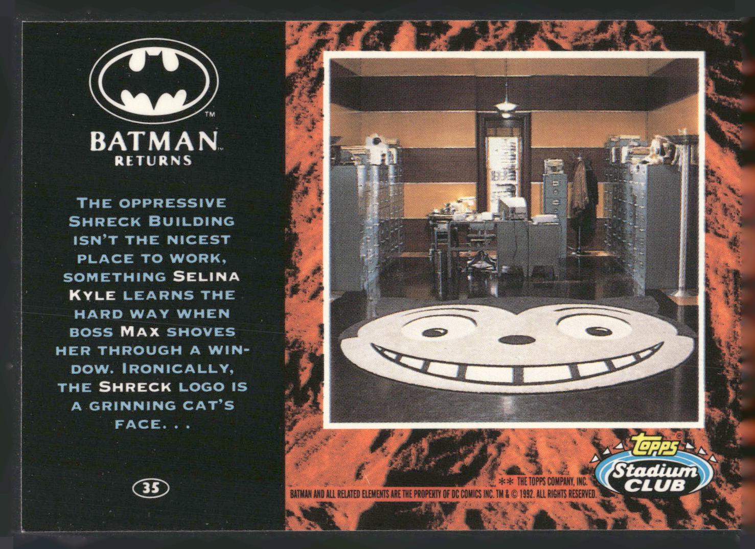 1992 Stadium Club Batman Returns #35 Catwomen