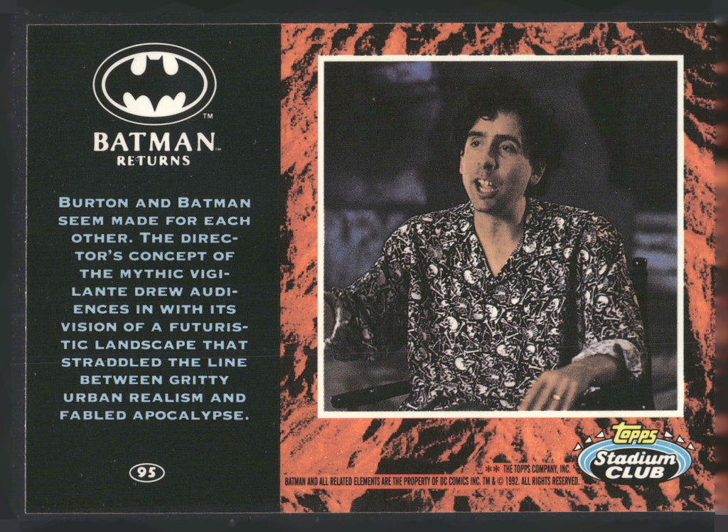 1992 Stadium Club Batman Returns #95 Catwomen