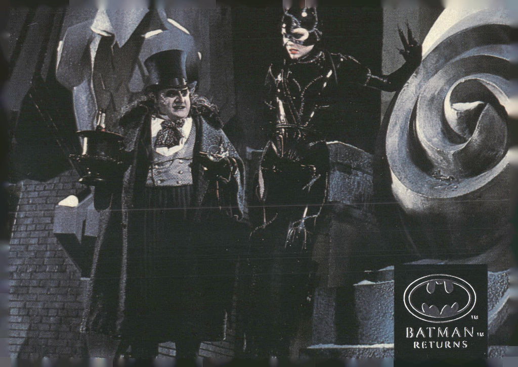 1992 Stadium Club Batman Returns #100 Catwomen Oswald