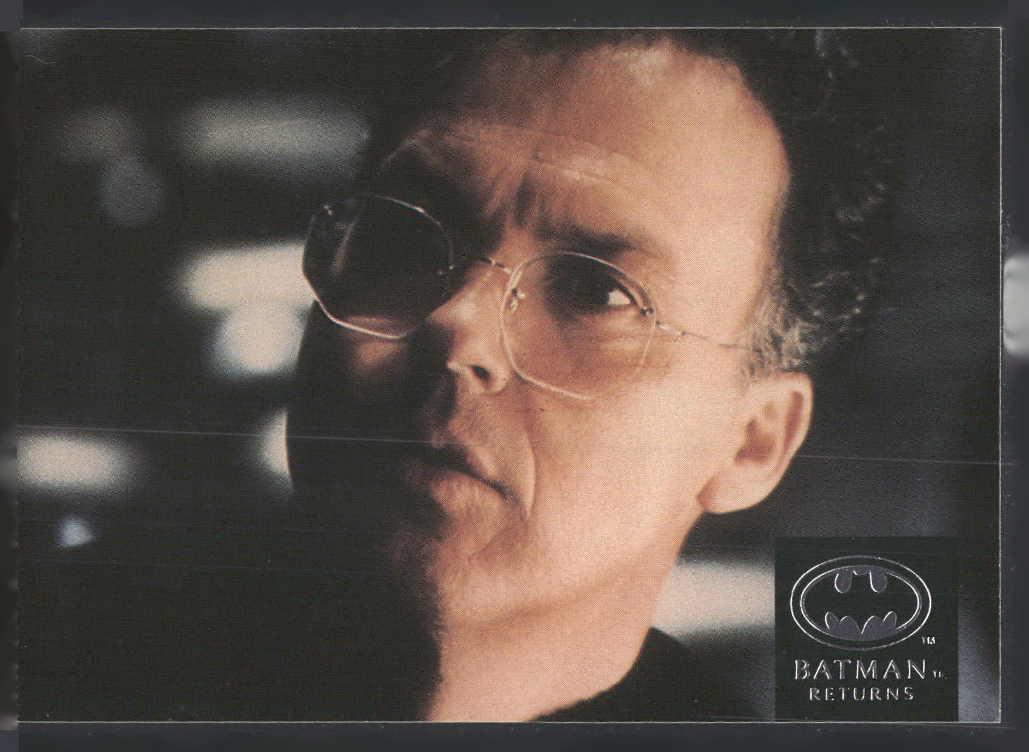 1992 Stadium Club Batman Returns #4 Bruce Wayne
