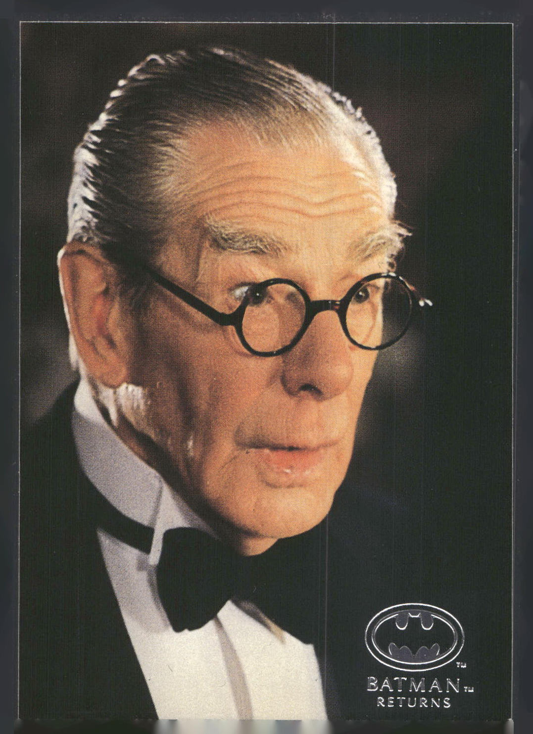 1992 Stadium Club Batman Returns #7 Alfred Pennyworth