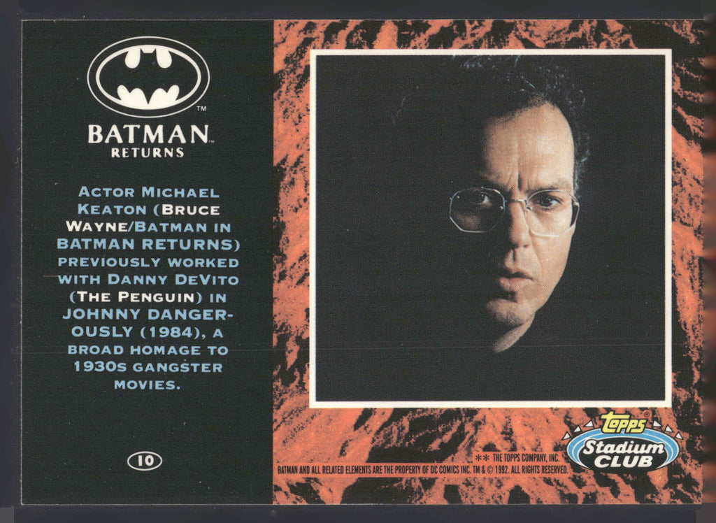 1992 Stadium Club Batman Returns #10