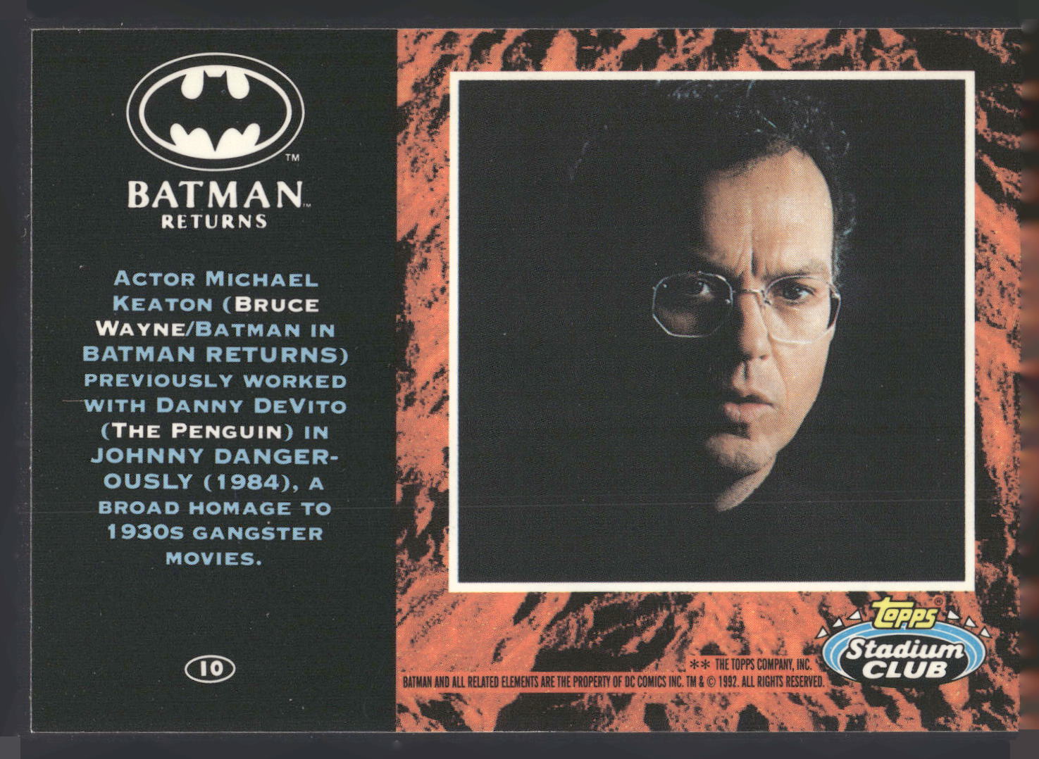 1992 Stadium Club Batman Returns #10