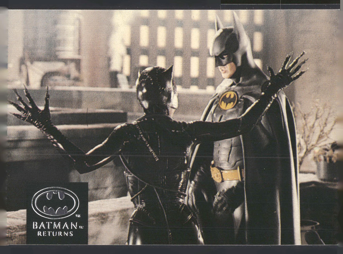 1992 Stadium Club Batman Returns #12 Catwomen