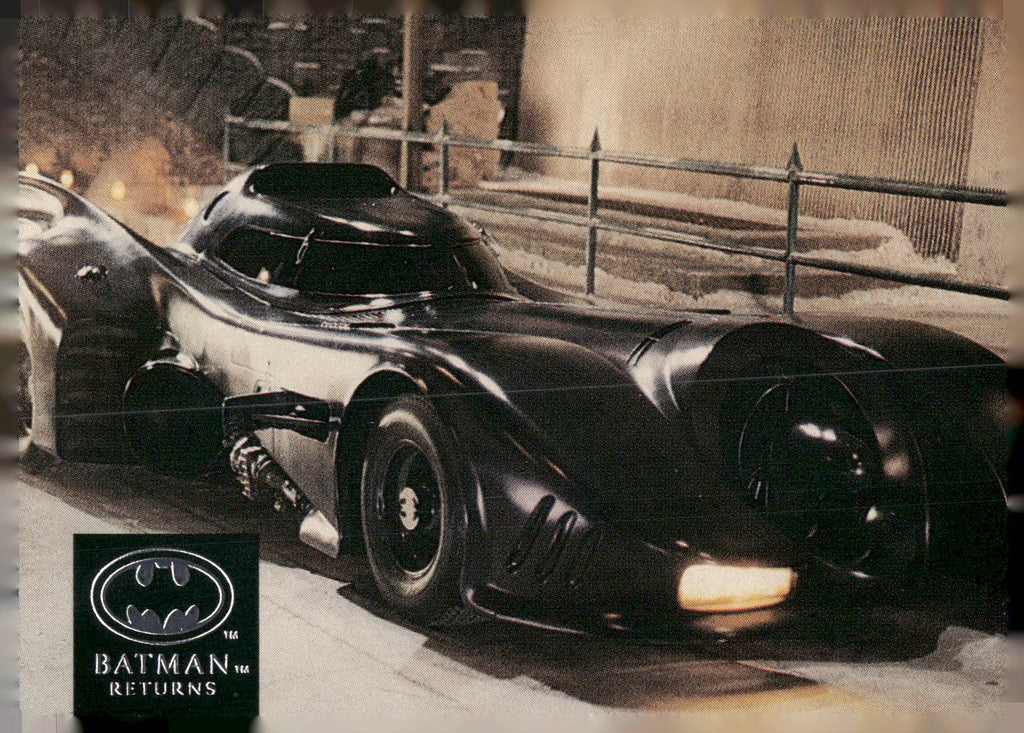 1992 Stadium Club Batman Returns #74 Batmobile