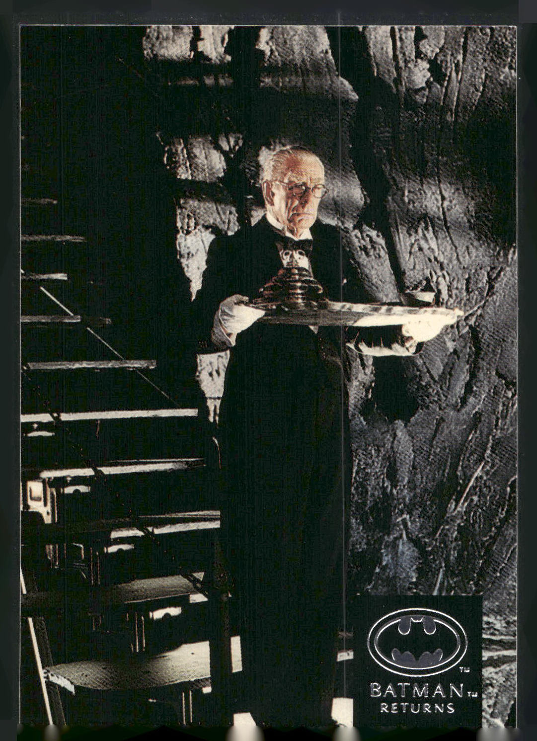 1992 Stadium Club Batman Returns #91 Alfred