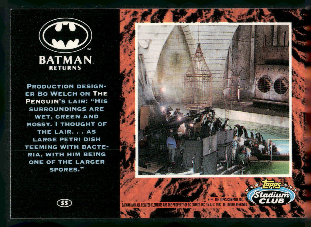 1992 Stadium Club Batman Returns #55
