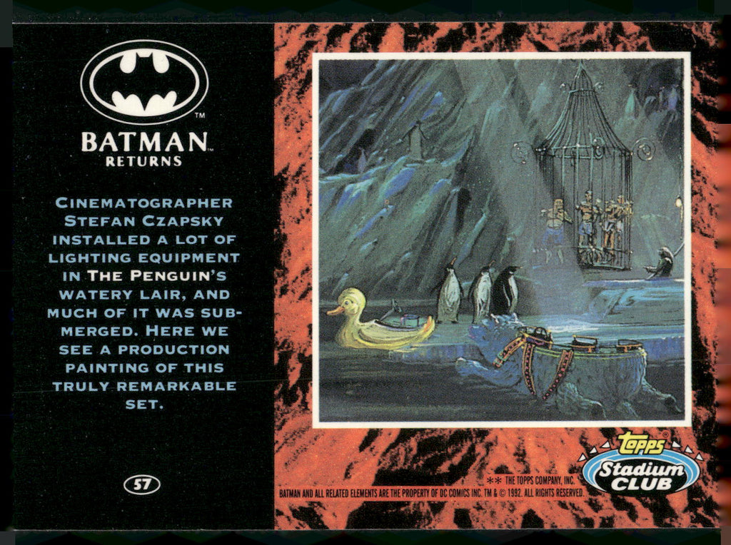 1992 Stadium Club Batman Returns #57
