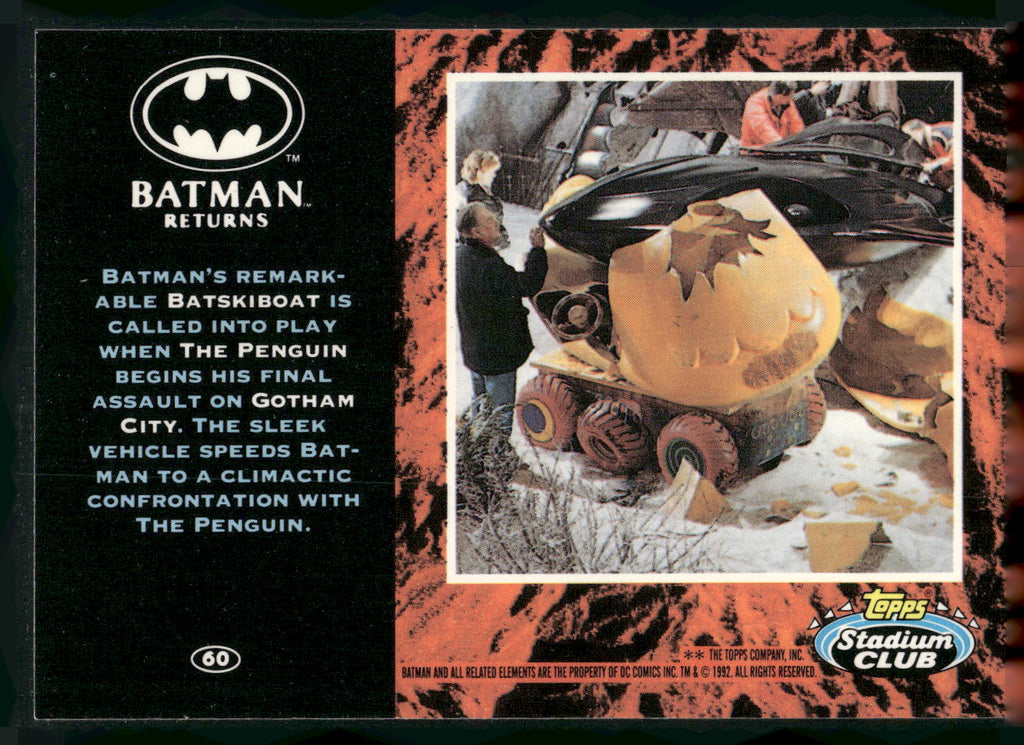 1992 Stadium Club Batman Returns #60
