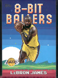2025-26 Topps #8B-19 LeBron James 8-Bit Ballers
