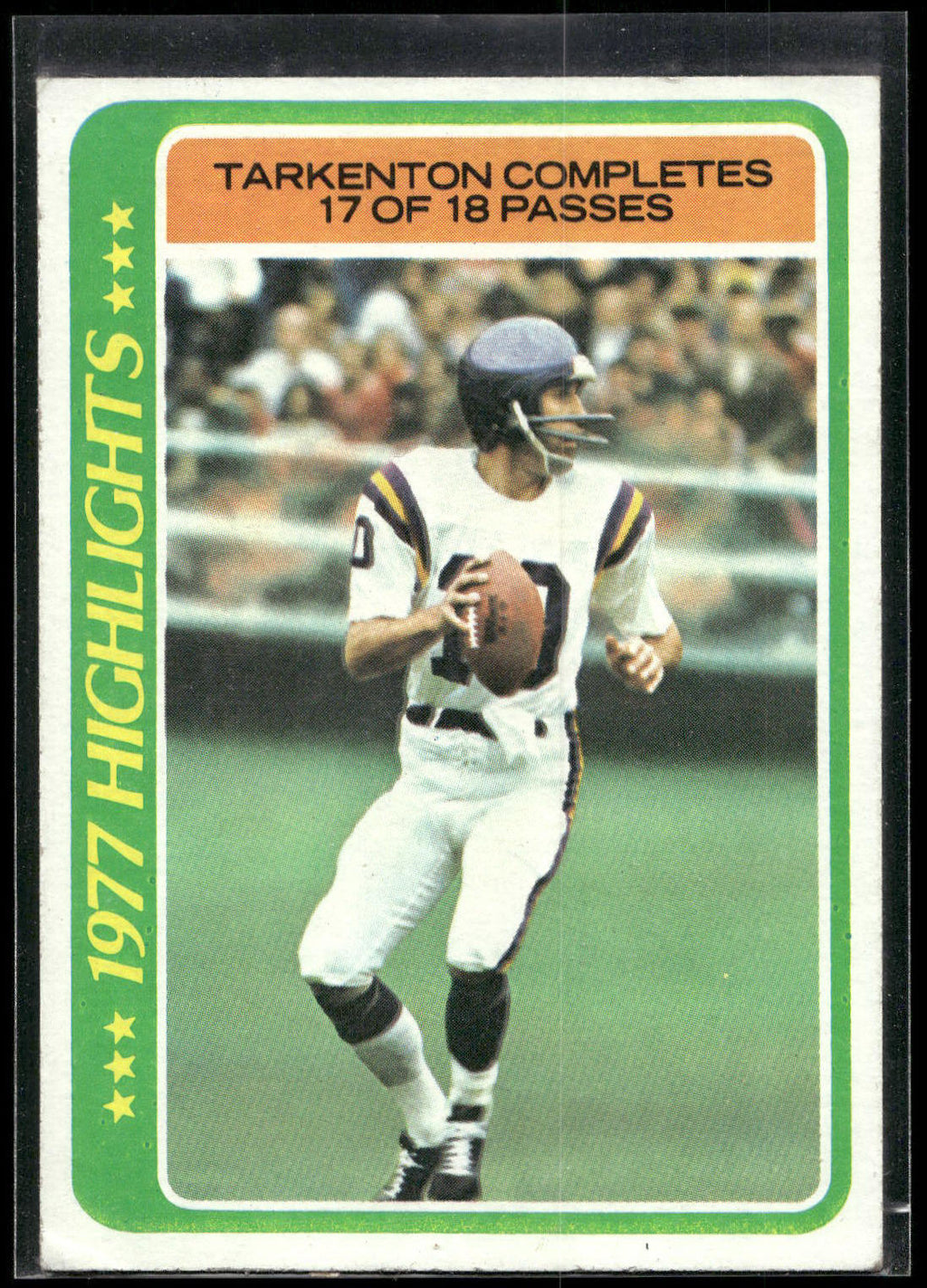 1978 Topps #5 Fran Tarkenton
